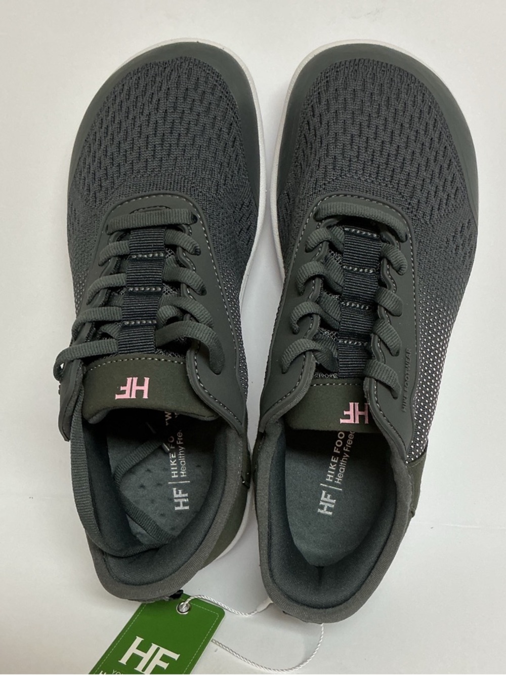 Hike Footwear Unisex Gray Knit Sneakers W6 M4 NWT